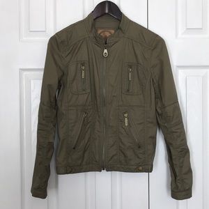Michael Kors olive green light jacket